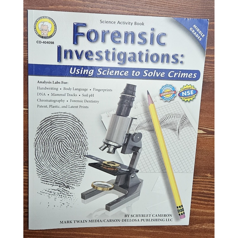Forensic Investigations, Grades 6 - 8: Using Science to Solve Crimes - Like New‎